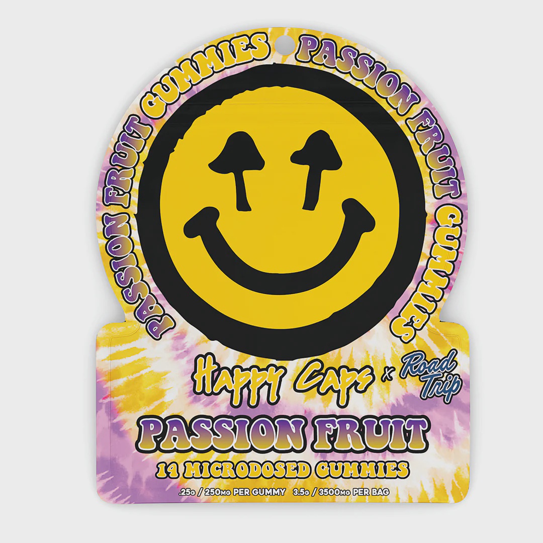 HAPPY CAPS X ROAD TRIP PASSION FRUIT GUMMY